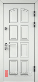 Входные двери МДФ в Одинцово «Белые двери МДФ»